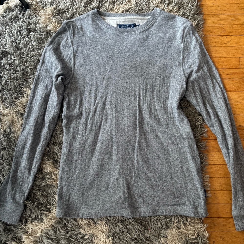 Vineyard Vines Heather Gray Crewneck